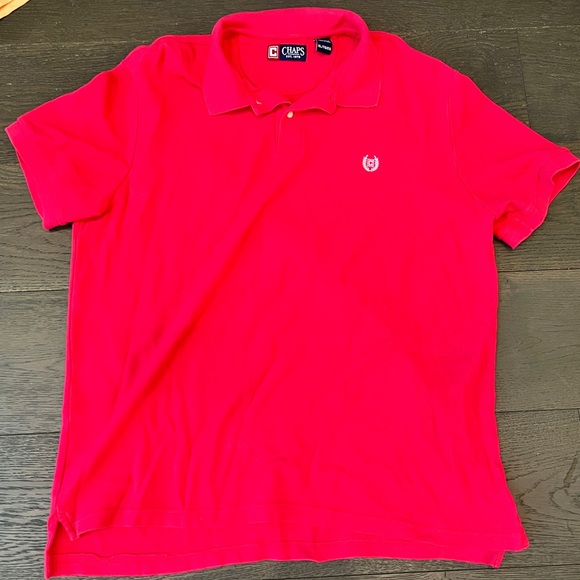 Chaps Other - Shirt men’s polo chaps‎ Ralph Lauren xl pink